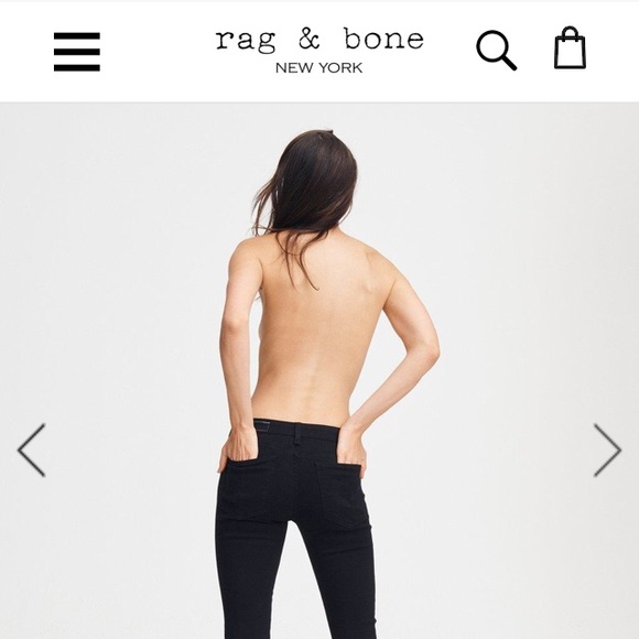 Rag & Bone Cat Mid-Rise Jeans - Picture 2 of 3